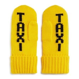 NWT Kate Spade Taxi Mittens